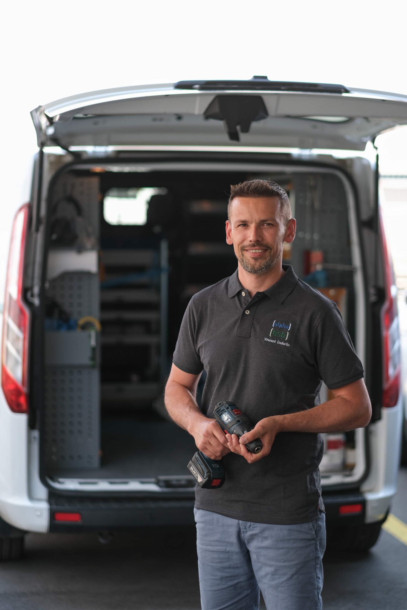 Vincent Enderlin, Servicetechniker, alpha Schlüsselservice GmbH Basel